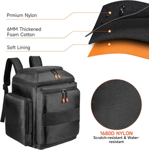Sac à dos de voyage personnalisé pour Bose S1 Pro + S1 Pro pour <span class=keywords><strong>JBL</strong></span> <span class=keywords><strong>Partybox</strong></span> Encore Essential/Essential <span class=keywords><strong>2</strong></span> Sac de protection pour haut-parleur - Product Image 6