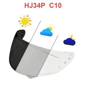 Visière photochromique pour casque K1 / K6 / PISTA / <span class=keywords><strong>X14</strong></span> / Z8 / GT / HJ26 / R50S / RX7X/Thunder 4 SV - Product Image 6