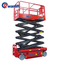 Plateforme élévatrice mobile automatique Mike en promotion, nacelle hydraulique à ciseaux pour travaux en hauteur