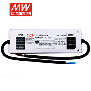 ELG-300-24A MEAN WELL 24V IP67 Boîtier <span class=keywords><strong>de</strong></span> <span class=keywords><strong>viande</strong></span> étanche pour éclairage LED extérieur - Product Image 1