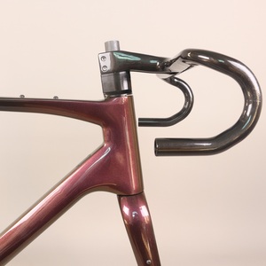 <span class=keywords><strong>Bicicleta</strong></span> de <span class=keywords><strong>Gravel</strong></span> con Pintura Camaleón, <span class=keywords><strong>Cuadro</strong></span> para <span class=keywords><strong>Bicicleta</strong></span> de <span class=keywords><strong>Gravel</strong></span> GR044, Soporte Inferior BB386, Montaje Plano, Neumático Máximo 700X45C - Product Image 5