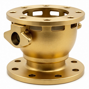 Pièces de fonderie professionnelles OEM sur mesure en aluminium, fonte, métal, acier, moulage à la cire perdue, usinage CNC - Product Image 1