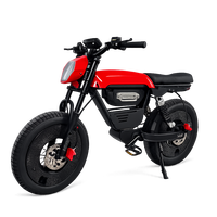 Sepeda Gunung Listrik 48V 1000W Mid Drive dengan Ban Tebal 20x4.0 dan Suspensi Ganda untuk Dewasa