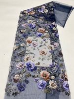 Tissu en gaze léger multicolore à sequins respirant et écologique pour robes de filles et tulle de mariage – Collection Printemps-Été