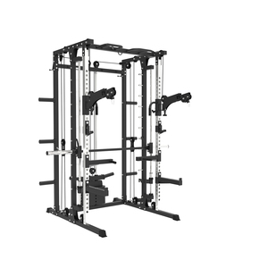 Gimnasio Multifuncional Todo en Uno con Máquina Smith y <span class=keywords><strong>Flybird</strong></span>, Entrenador Completo, Soporte para Sentadillas y Press de Banca - Product Image 1