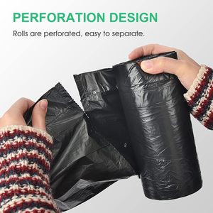 Bolsas de Plástico Resistentes Negras y sin Perfume, Bolsas de Basura Multiusos para Hogar, Comercio, Exteriores, Construcción, Industria - Product Image 2