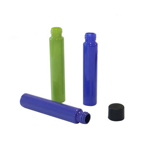 Tubo de Vidrio de Color Personalizado con Tapa a Prueba de Niños, Frasco de Vidrio Ecológico para Tabaco, Hierbas Secas y Flores - Product Image 4