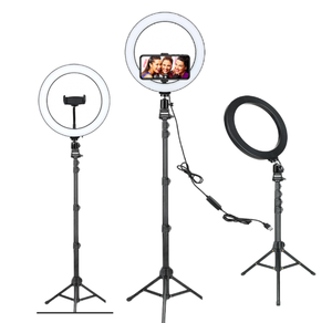 Universal Selfie regulable Led anillo <span class=keywords><strong>de</strong></span> luz <span class=keywords><strong>de</strong></span> relleno con soporte del trípode para el maquillaje tik <span class=keywords><strong>tok</strong></span> Video en vivo - Product Image 1