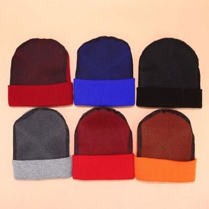 Gorro de Punto Jacquard para Hombre y Mujer, Estilo Hip-Hop, Resistente al Desgaste, Protección para la Cabeza, Otoño Invierno - Product Image 2