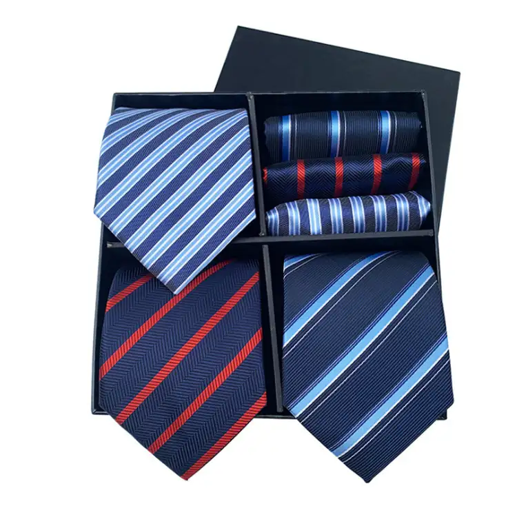 Gravata de seda personalizada para homens, lazer, seda, cravates florais, masculinas, gravatas de seda, conjunto de caixa