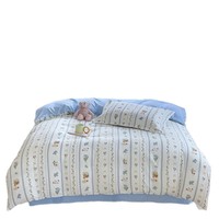 Parure de draps en coton brossé lavé style Ins pour chambre moderne et dortoir