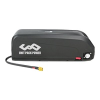 Batteries de vélo électrique au lithium-ion UPP Shark Hailong Downtube EBike 24v 36v 48v 52v 60v 13ah 17.5ah 19.2Ah