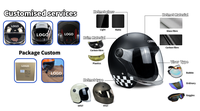 Vente en gros de casques modulaires de moto en fibre de carbone pour hommes personnalisés Hélicoptère de marque Accesorio coloré au meilleur prix
