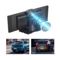 10.26 pouces portable sans fil Carplay Android Auto OLED écran tactile 1080P DVR Carplay Dashcam