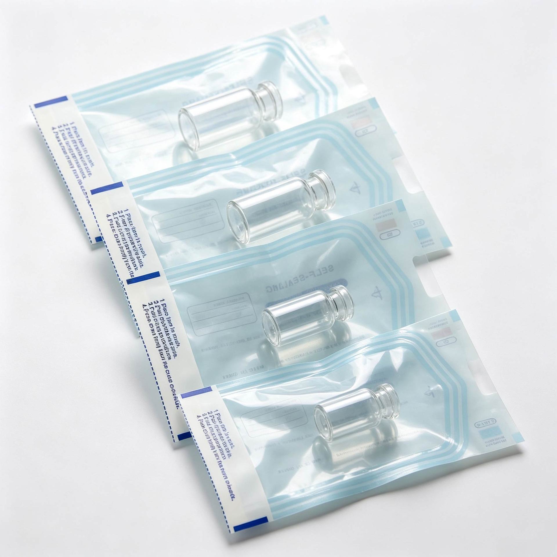 Clear Vial Individually Packaged