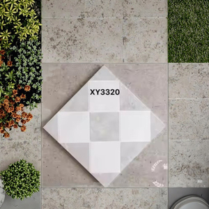 Azulejos de Cerámica con Textura de Piedra Antideslizante, Azulejos de Porcelana Gris Rústico con Superficie Mate, Azulejos para Paredes y Pisos para Interiores y Exteriores - Product Image 1
