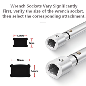 High Quality 0.5-10000 Nm <strong>Torque</strong> Wrench Tool <strong>Set</strong> CR-V <strong>Spanner</strong> Multi-Purpose Car Maintenance Kit - Product Image 6