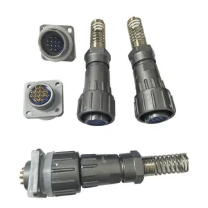 Tomada selada FQ18-12ZJ FQ18-12TK 12 pinos conector circular