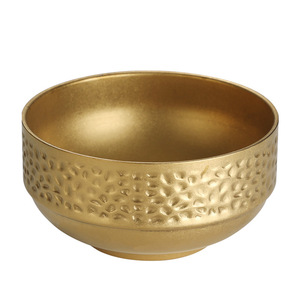 Vintage Gold Stainless Steel Bowl Set Stackable For Dinner Party Snack Soup Kimchi Japanese Condiment Use - Product Image 2