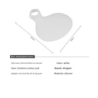 Coussinets d'avant-pied unisexes HL SEBS épaissis ultra-doux et absorbant les chocs, inserts de talon mi-longueur pour chaussures à talons hauts, soulage la douleur au pied