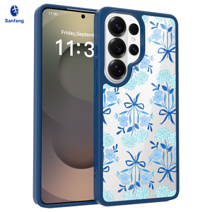 工場カスタマイズパターン マットスキンフィール 携帯電話ケース Samsung S26 Ultra用 ケース 傷防止バックカバー付き - Product Image 1