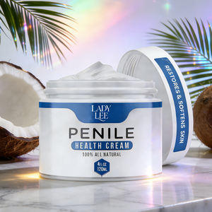 Creme saúde peniana diária para homens. Hidratante para pele seca, auxilia na restauração do prepúcio e alivia sensibilidade - Product Image 1