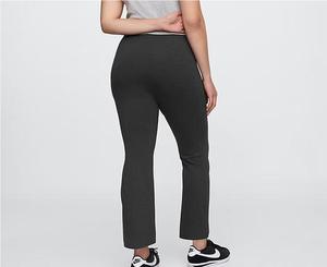 Pantalones Formales de <span class=keywords><strong>Mujer</strong></span> OEM Personalizados, Nuevos, Elegantes, Ajustados, de Verano, para Oficina, Rectos, Retro, Corte Bootcut, Cortos - Product Image 1