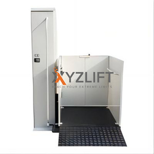Elevador de silla de ruedas vertical hidráulico de alta calidad aprobado por XYZLIFT para personas discapacitadas - Product Image 5