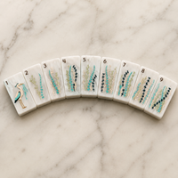 Jeu de Mahjong Américain en Acrylique Gravé sur Mesure de Luxe pour 4 Joueurs – Cadeau Personnalisable Premium