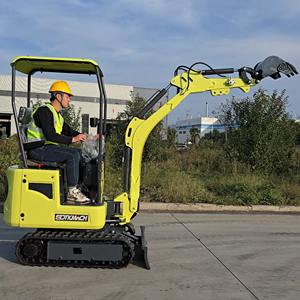 Mini Excavadora Hidráulica China, Excavadora Pequeña para Uso Agrícola - Product Image 1