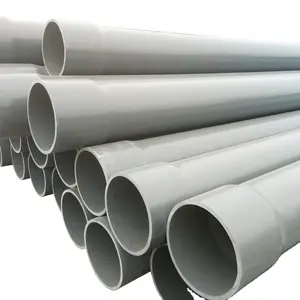 600mm גדול קוטר upvc pvc אספקת מים צינור