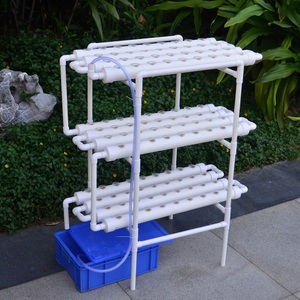 Sistema Hidropónico NFT de PVC Pequeño para Jardín Doméstico - Product Image 5