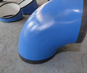 ข้อต่อเหล็กอัลลอยด์ทนแรงดันสูง ทนอุณหภูมิต่ำ แบบเรียบ 90 องศา รัศมียาว สำหรับอุตสาหกรรมเคมีและปิโตรเคมี - Product Image 2