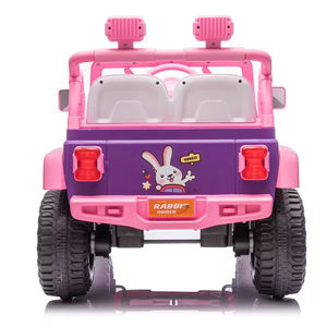 Elektrische Plastic Ride-On Auto Voor Kinderen-4-wielige Batterij-Aangedreven Met <span class=keywords><strong>2</strong></span> Zitplaatsen 2025 Model - Product Image 5