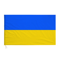 Drapeau national ukrainien en polyester 100% pour extérieur, 3x5 pieds