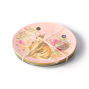 Juego de placa de efecto craquelado, fibra de bambú personalizada, melamina <span class=keywords><strong>azul</strong></span>, superficie en relieve para su escritorio o espacio de trabajo - Product Image 6