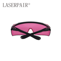 Lunettes de protection laser LP-ATD OD6+ 35% de transmission, lunettes de sécurité laser diode Alexandrite 808nm médicales, CE EN207