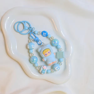 Accessoires pour sacs pour filles mignonnes, style automne-hiver, pendentif en résine en forme <span class=keywords><strong>de</strong></span> cœur, porte-clés « Grand cousin <span class=keywords><strong>de</strong></span> <span class=keywords><strong>Dora</strong></span> », style Xiaohongshu, peluche en plastique pour poupée - Product Image 4