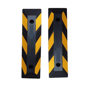 Tope de goma para coches, tope de rueda de goma para estacionamiento, tope de rueda para camiones, tope de estacionamiento para coches amarillo y negro - Product Image 5