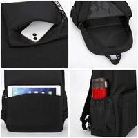 Sac à dos scolaire d'étudiant de voyage de polyester de mode bon marché en gros sac pour des adolescents