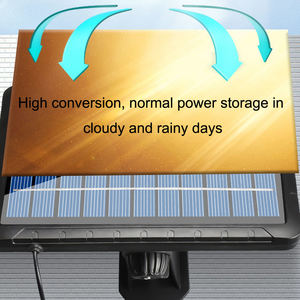 Focos Led Solares Cámara Exterior con Sensor de Movimiento Luz de Pared IP65 Luz de Pared Impermeable Panel Solar Luz de Seguridad de Calle - Product Image 5