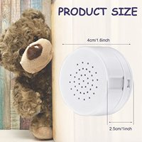 Mini boîte vocale enregistrable personnalisée avec cordon, enregistreur vocal pour peluches et jouets en peluche, poupées