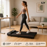 Caminadora Eléctrica para Debajo del Escritorio, para Oficina en Casa, Diseño Plano y Delgado, Peso Máximo del Usuario 120 kg
