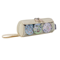 Trousse à crayons transparente détachable et contrastante DIY, style Ita Bag, très esthétique, pour étudiants, boîte de rangement pour fournitures scolaires