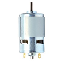 Moteur tubulaire à arbre rond 775 12V 12000 tr/min Haute puissance Haute vitesse Roulement à billes Broyage Perçage Génération d'énergie CNC
