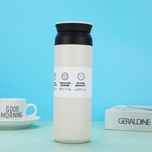 <b>Travel</b> Tumbler Stainless Steel Insulated Water <b>Bottle</b> 350Ml 500Ml For Business Gifts Portable Coffee Cup - Product Image 6