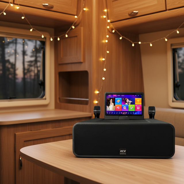 2026 10.1" New Multimedia Smart Movie Sound System Karaoke All-in-one Machine Home KTV Outdoor Camping Square Dance Wi-Fi