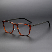 1260 Nouvelles montures de lunettes pour hommes d'affaires, légères et durables, lunettes pour hommes