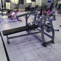 ROSEN Équipement de fitness commercial en gros pour salle de sport, Machine de développé couché horizontal isolaire à charge par disques