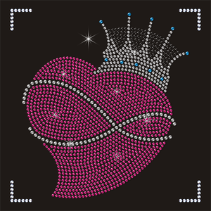 Hộp sọ Rhinestone truyền nhiệt sắt trên <span class=keywords><strong>hotfix</strong></span> pha lê Bling đính chữ DIY Punk cổ vũ mẹ trang phục - Product Image 2